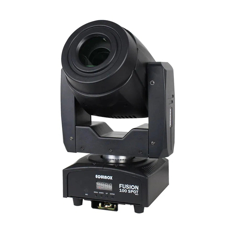 Equinox Fusion 100 Spot MKII LED Moving Head Black Housing 2