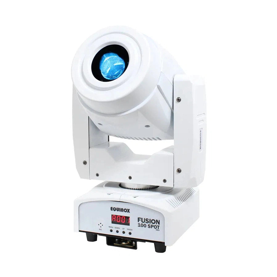 Equinox Fusion 100 Spot MKII LED Moving Head White Housing 1