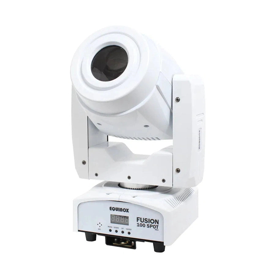 Equinox Fusion 100 Spot MKII LED Moving Head White Housing 2