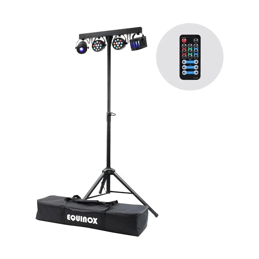 Equinox Microbar Multi System T-Bar Lighting Package 1