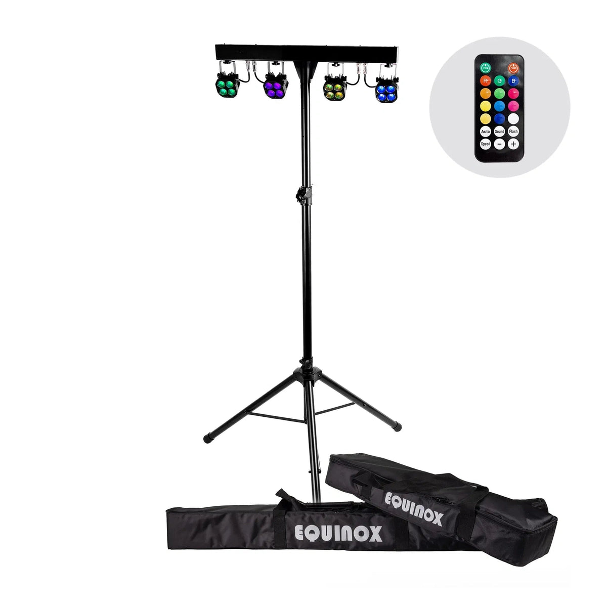 Equinox MicroPar Bar Quad Lighting T-Bar System 1