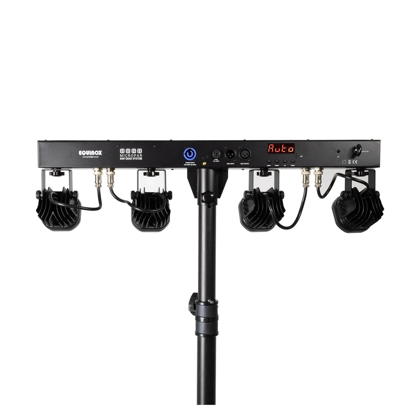 Equinox MicroPar Bar Quad Lighting T-Bar System 5