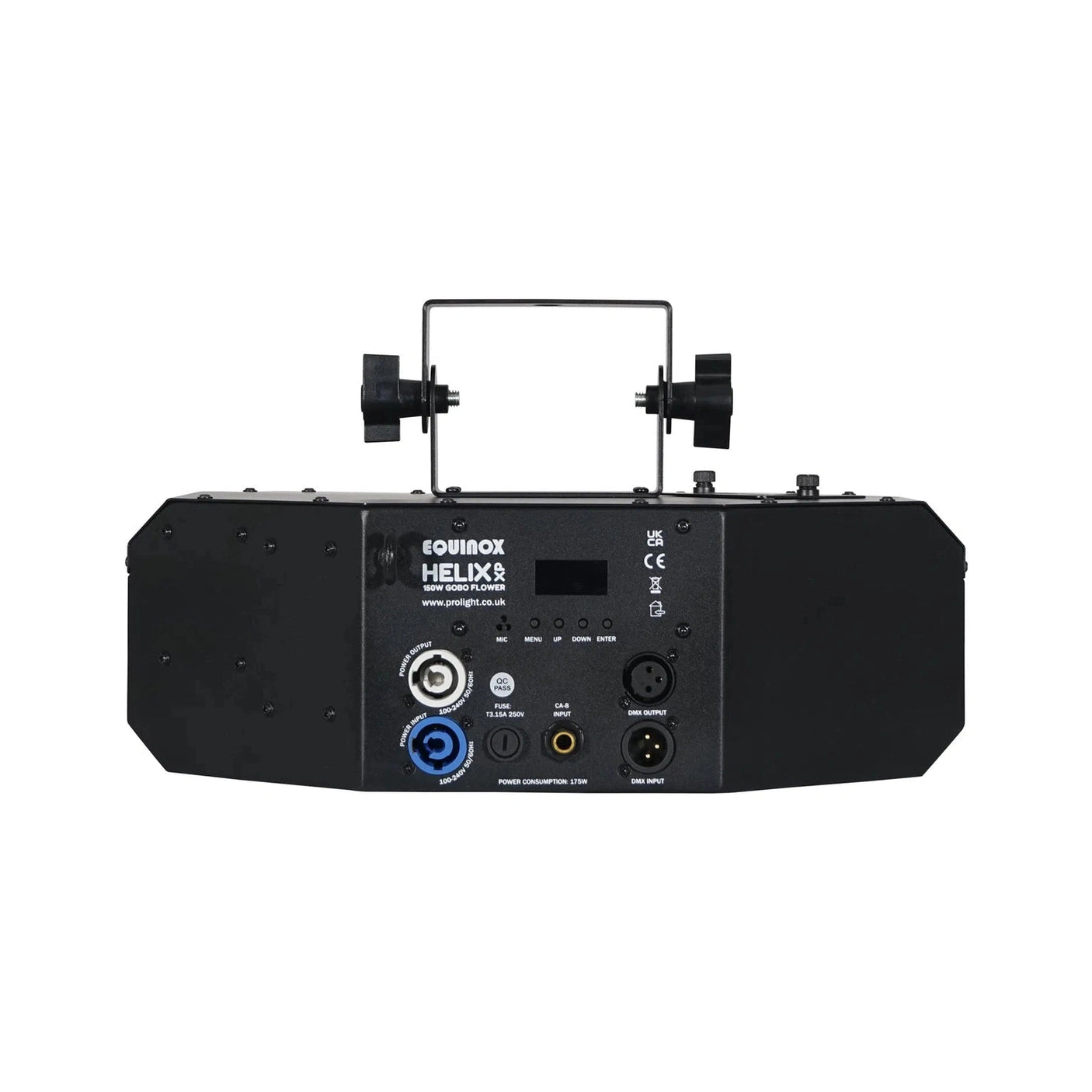 Equinox Helix XP 150W Gobo Flower LED Effect Light – Black 5