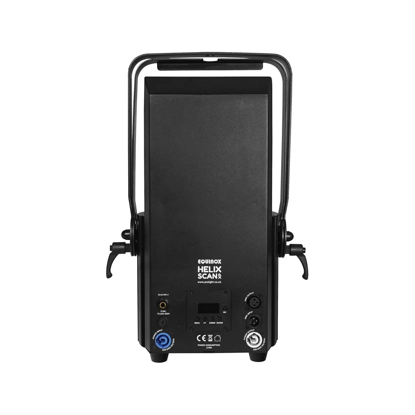 Equinox Helix Scan XP 150W Scanner LED Effect Light – Black 6
