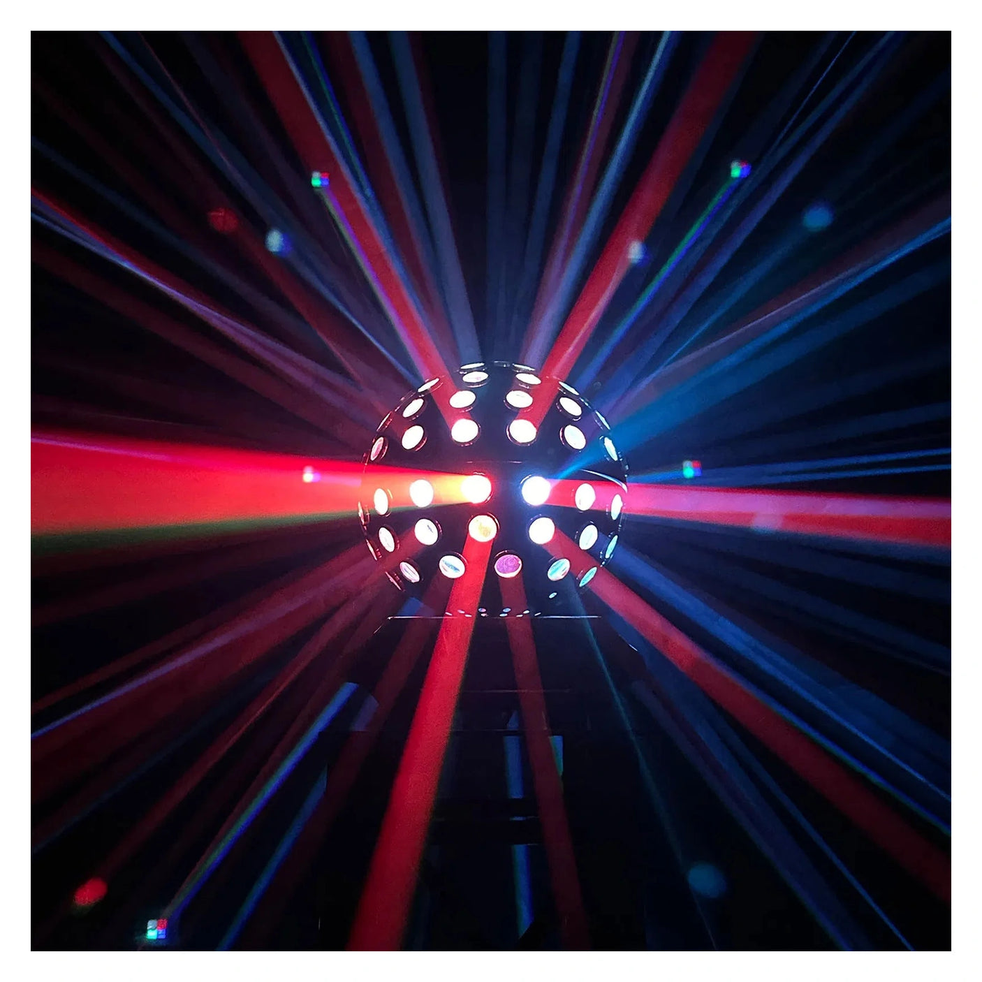 Equinox Asteroid 5 x 40W RGBW LED Mirrorball Effect Light – Black 7