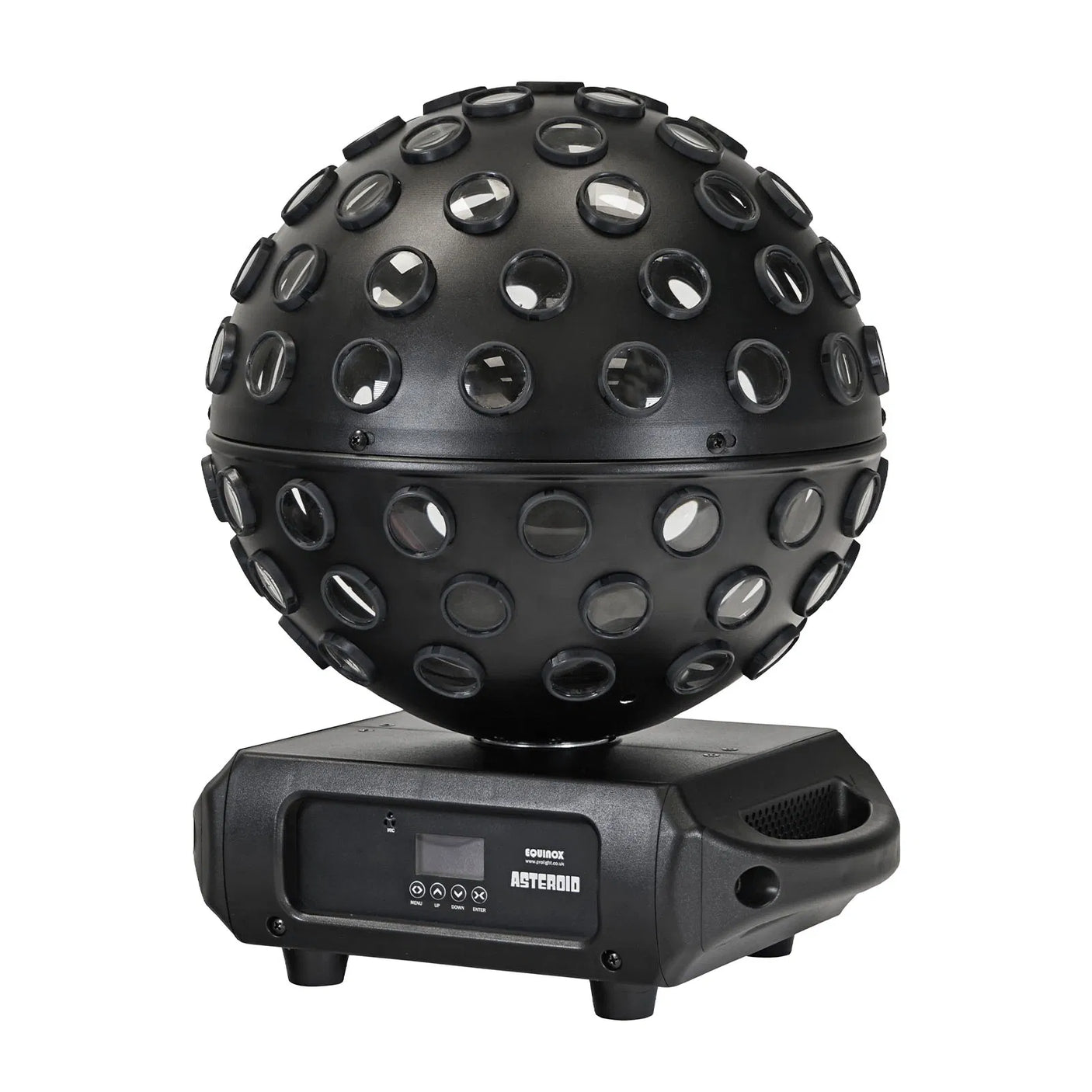Equinox Asteroid 5 x 40W RGBW LED Mirrorball Effect Light – Black 2