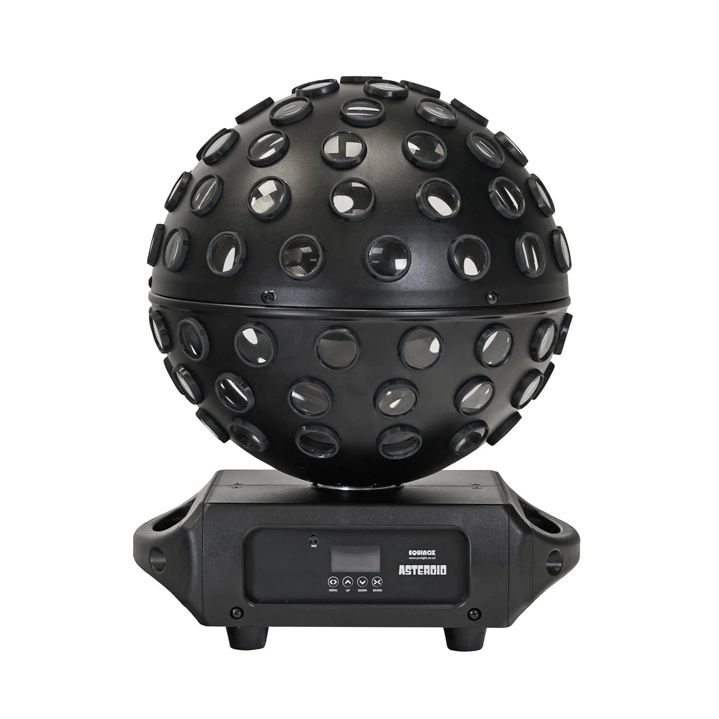 Equinox Asteroid 5 x 40W RGBW LED Mirrorball Effect Light – Black 3