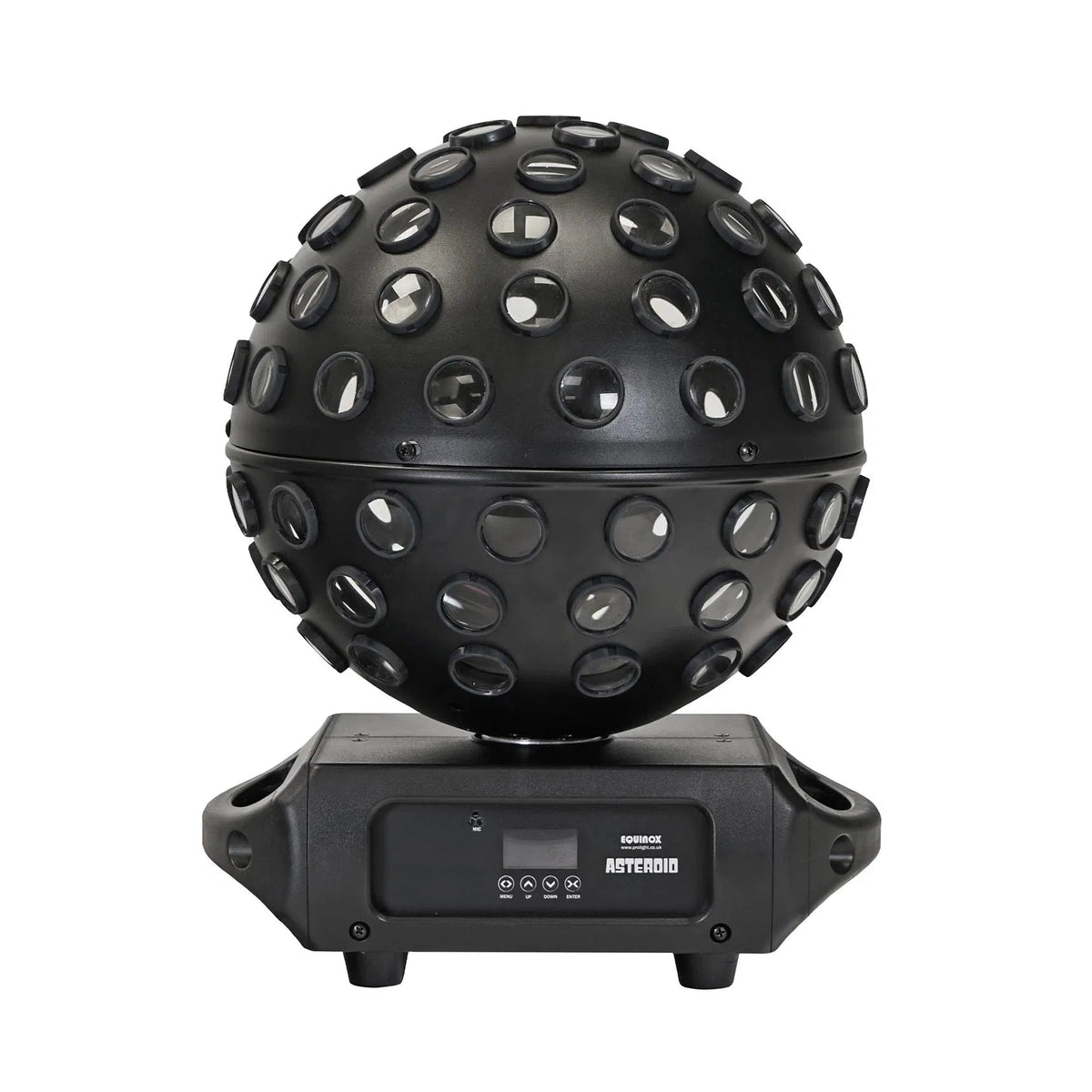 Equinox Asteroid 5 x 40W RGBW LED Mirrorball Effect Light – Black 3