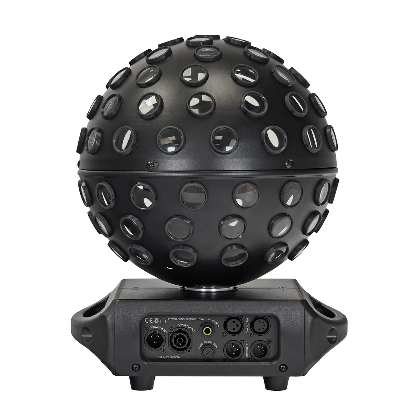 Equinox Asteroid 5 x 40W RGBW LED Mirrorball Effect Light – Black 4