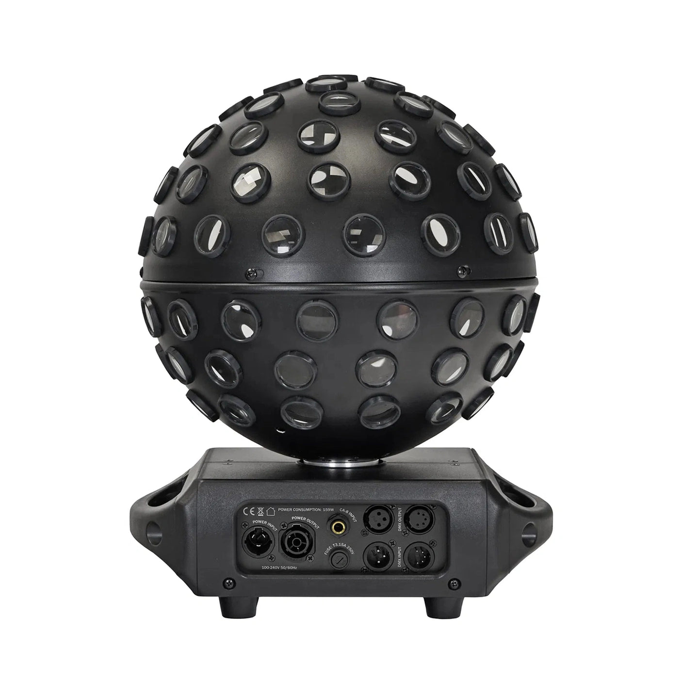 Equinox Asteroid 5 x 40W RGBW LED Mirrorball Effect Light – Black 4