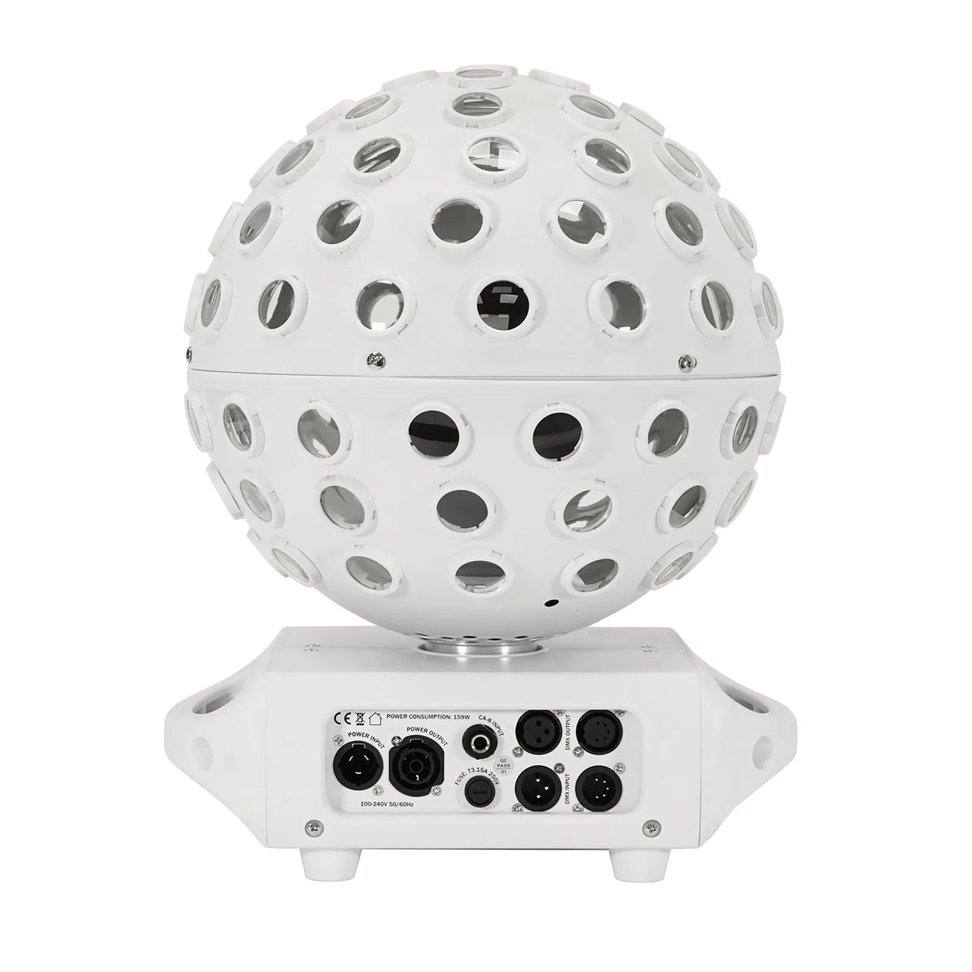 Equinox Asteroid 5 x 40W RGBW LED Mirrorball Effect Light – White 6