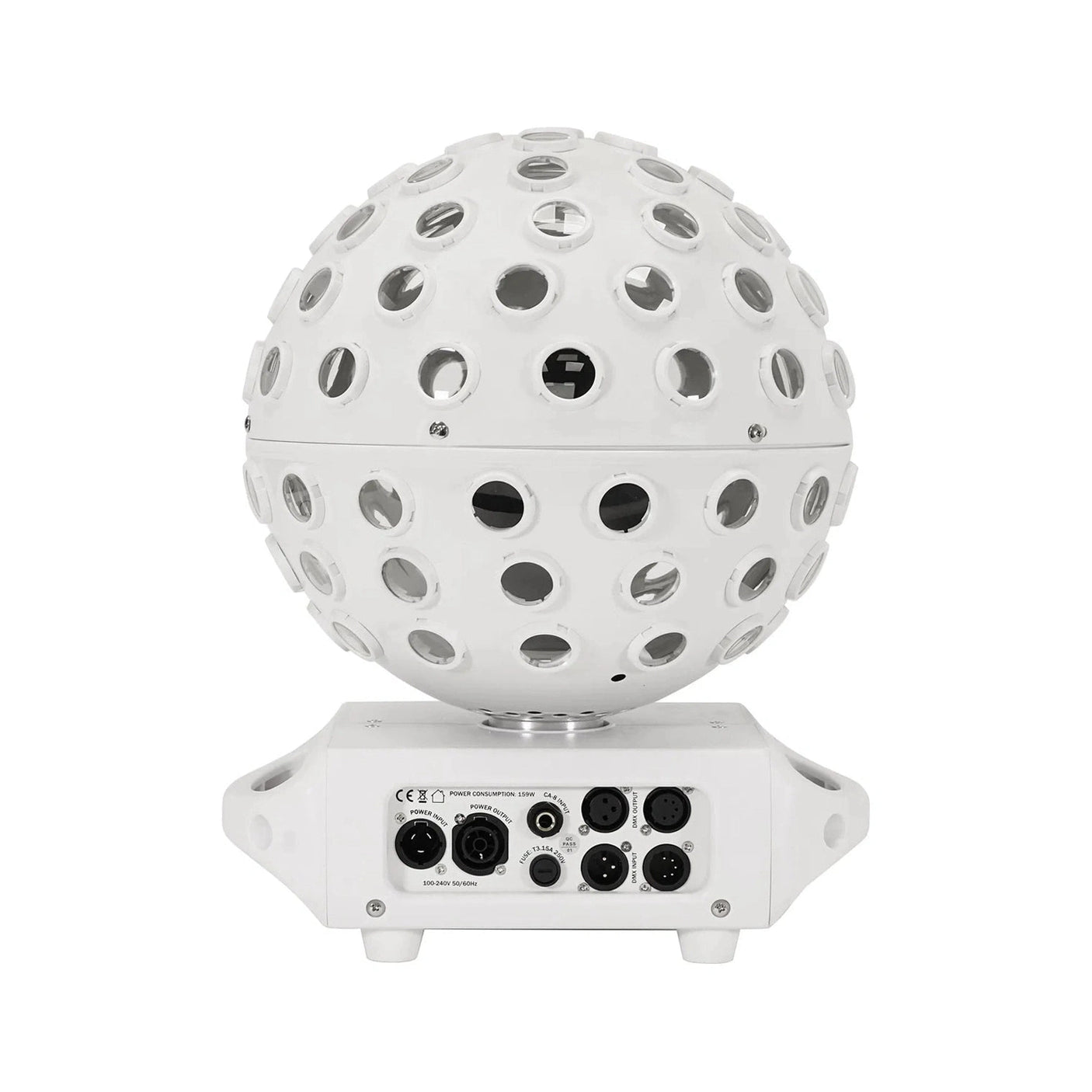 Equinox Asteroid 5 x 40W RGBW LED Mirrorball Effect Light – White 6