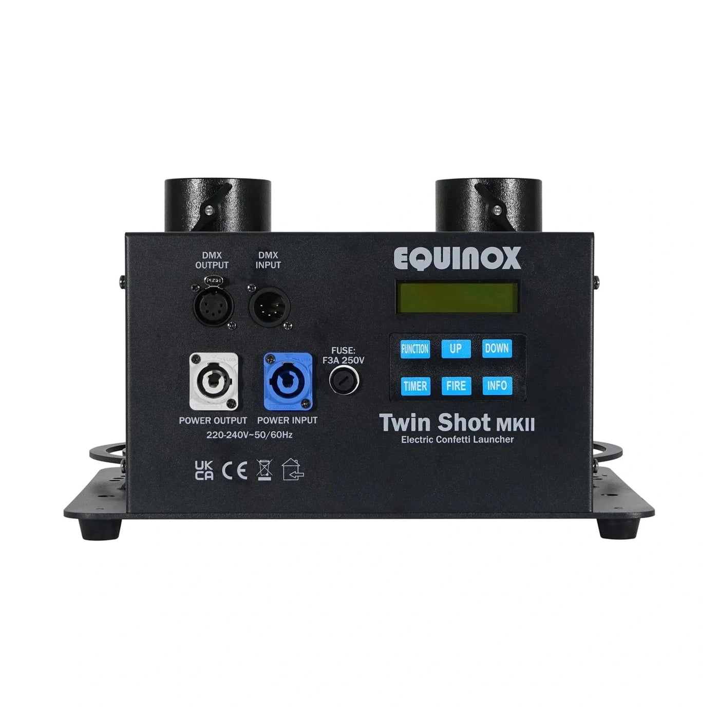 Equinox Twin Shot MKII Dual Electric Confetti & Streamer Cannon 4