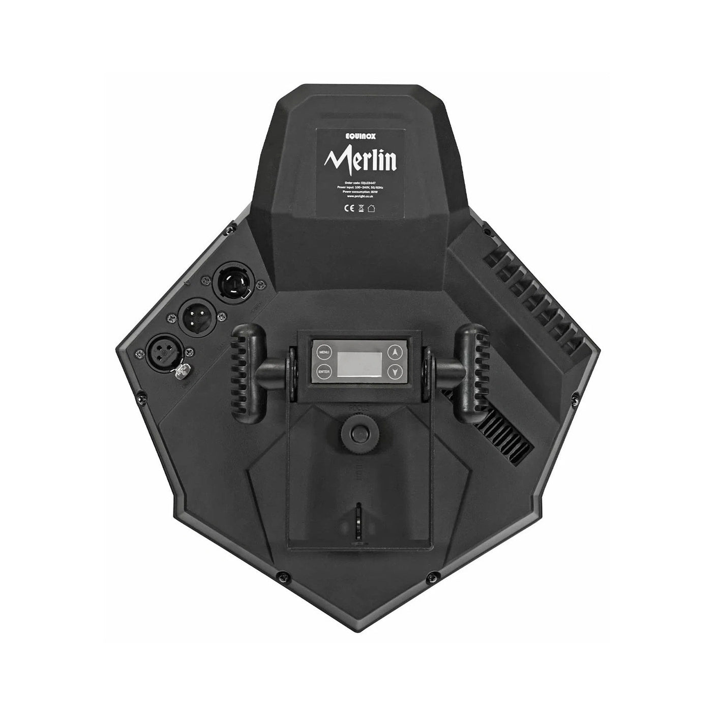 Equinox Merlin 80W Multi-Gobo LED Effect Light – Black 5