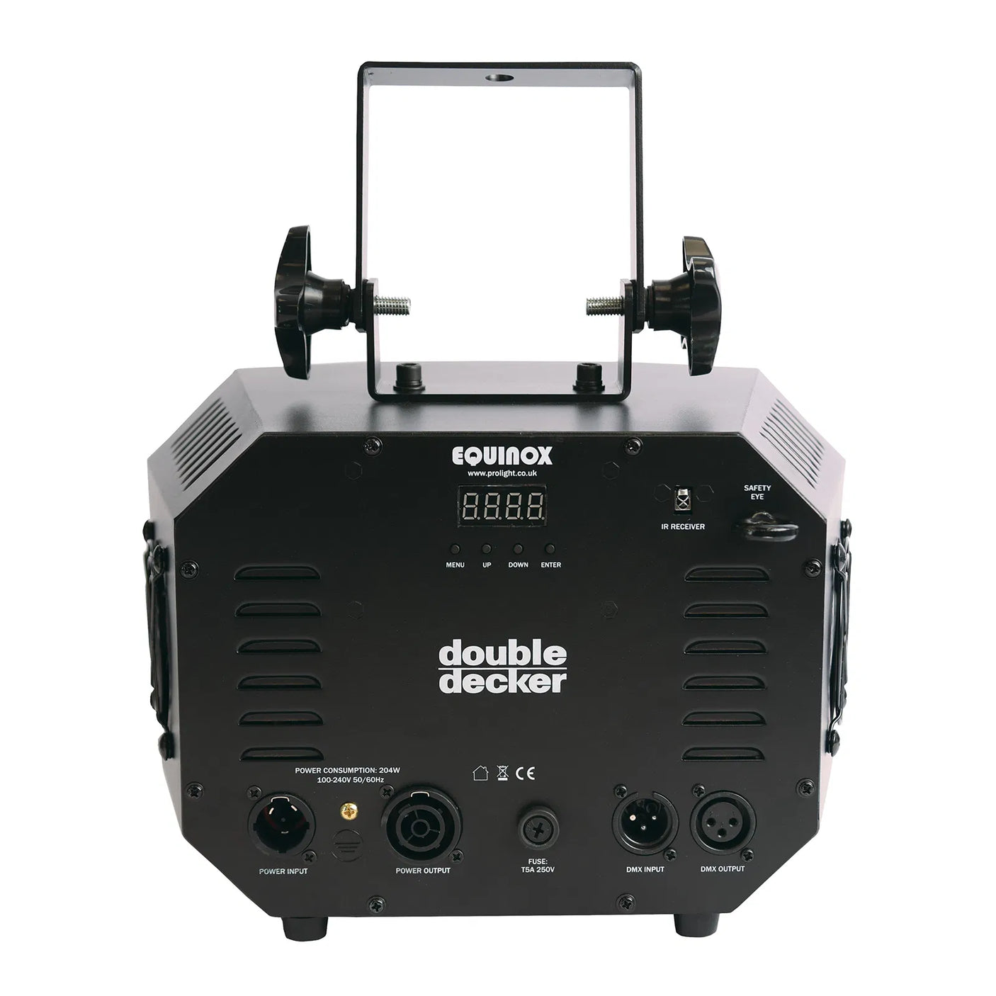 Equinox Double Decker RGBWAUV LED Wash Effect Light 5