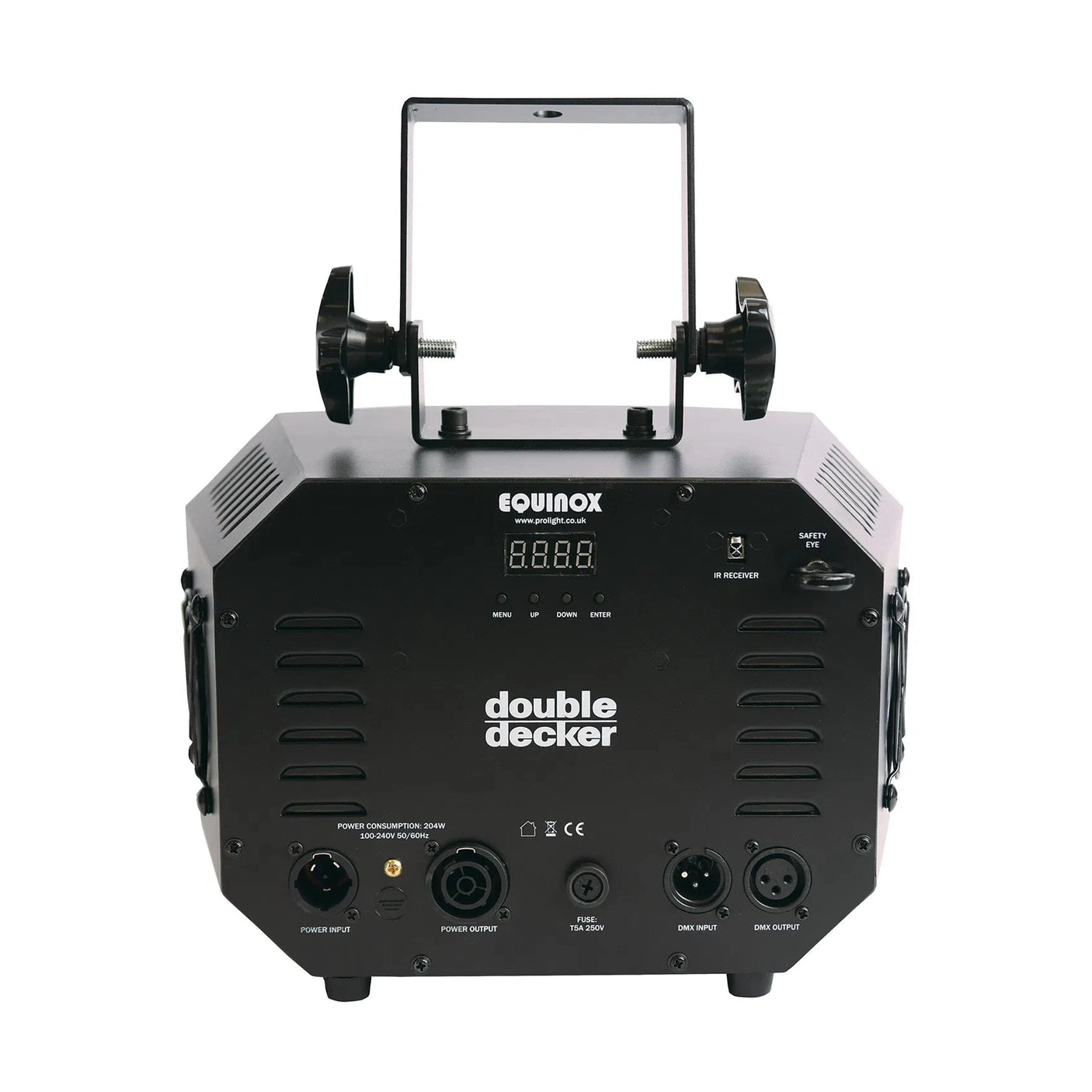 Equinox Double Decker RGBWAUV LED Wash Effect Light 5