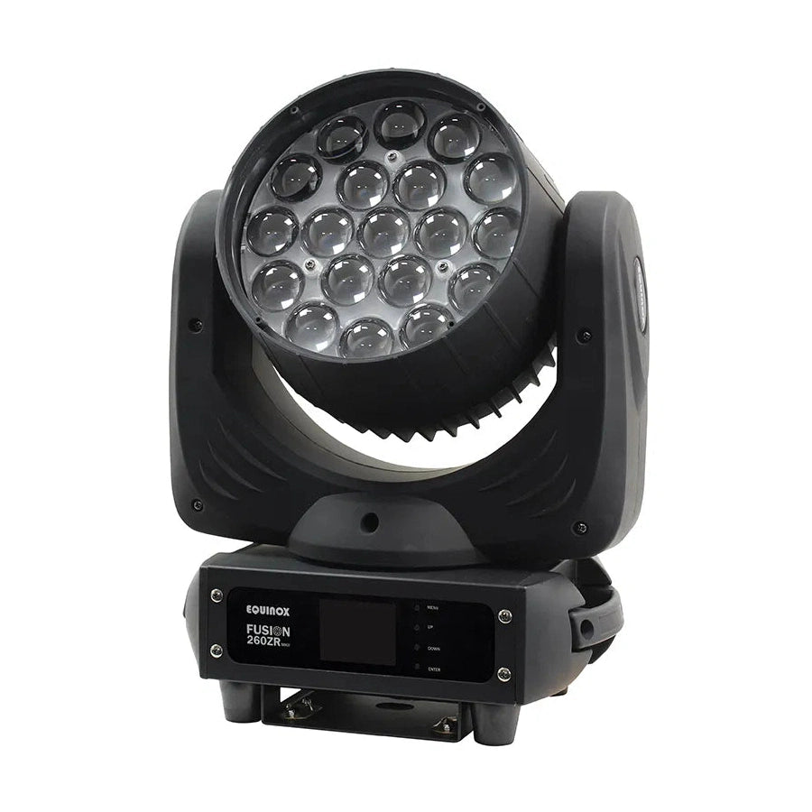 Equinox Fusion 260ZR MKII LED Wash Moving Head Black Housing 2