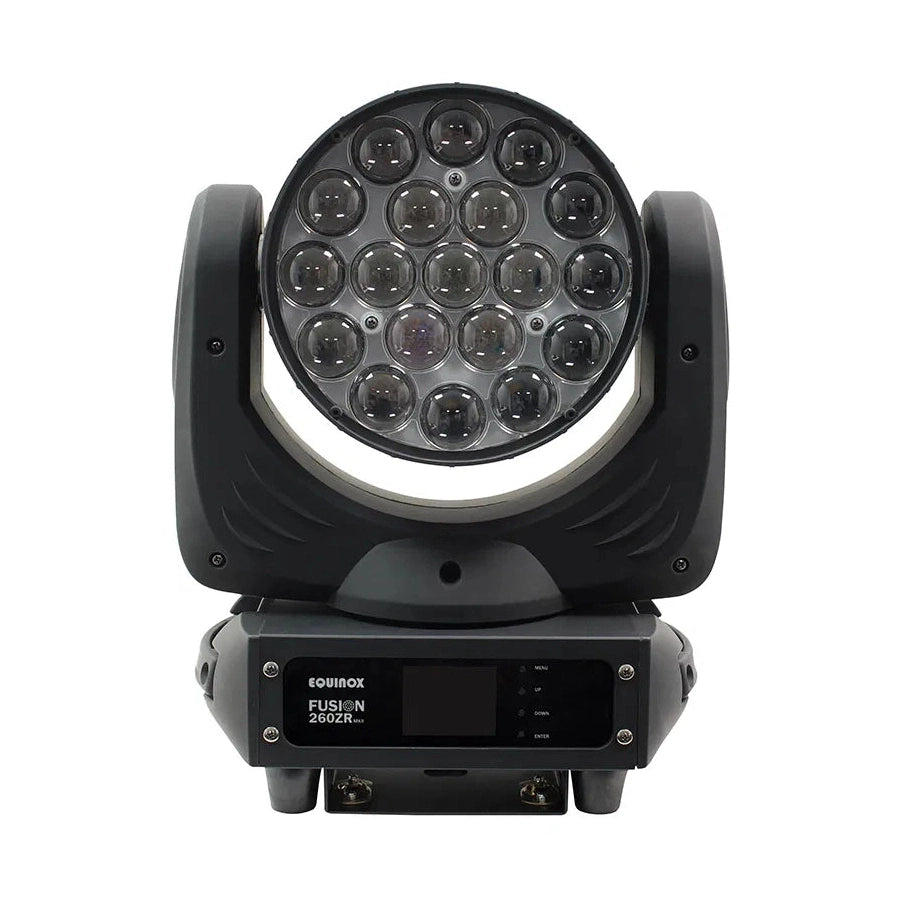Equinox Fusion 260ZR MKII LED Wash Moving Head Black Housing 9