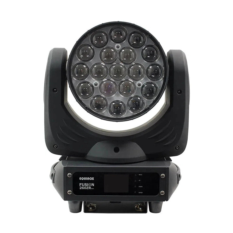 Equinox Fusion 260ZR MKII LED Wash Moving Head Black Housing 9