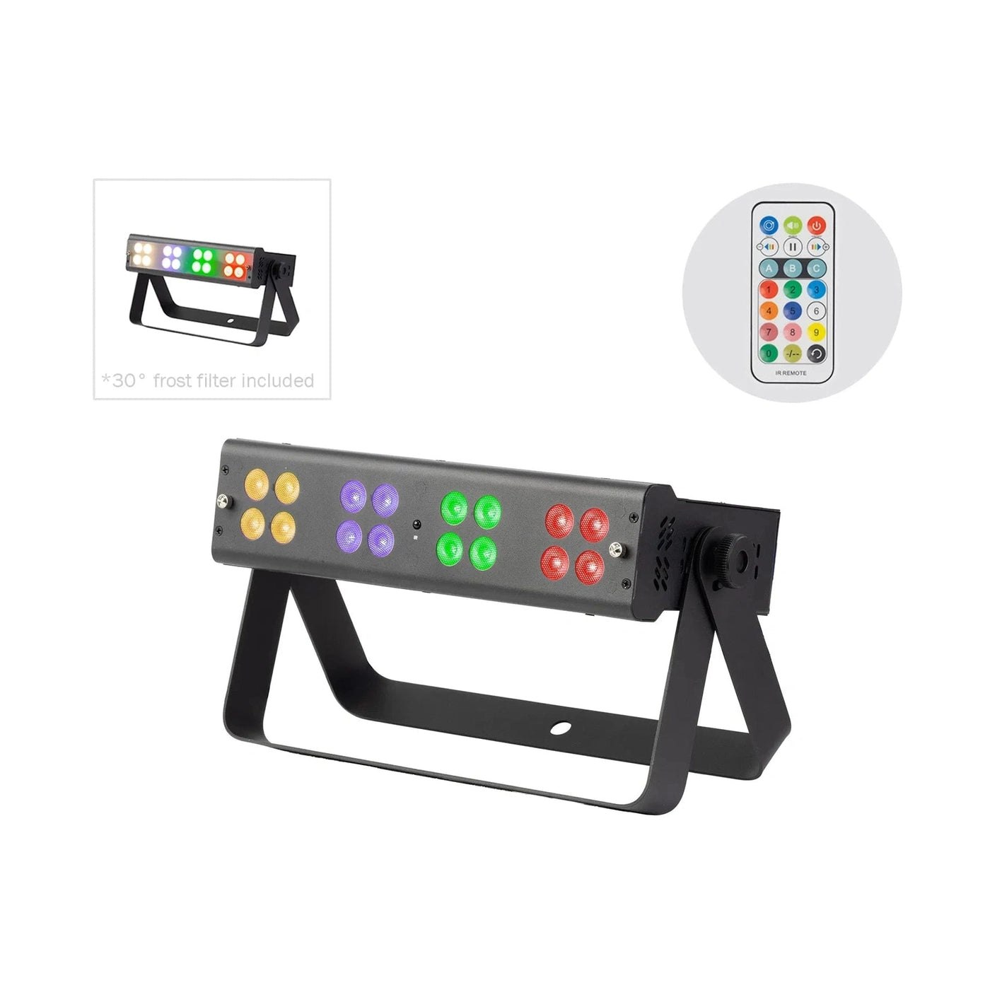 Equinox Quad Blox RGBWW LED Wash Light 1