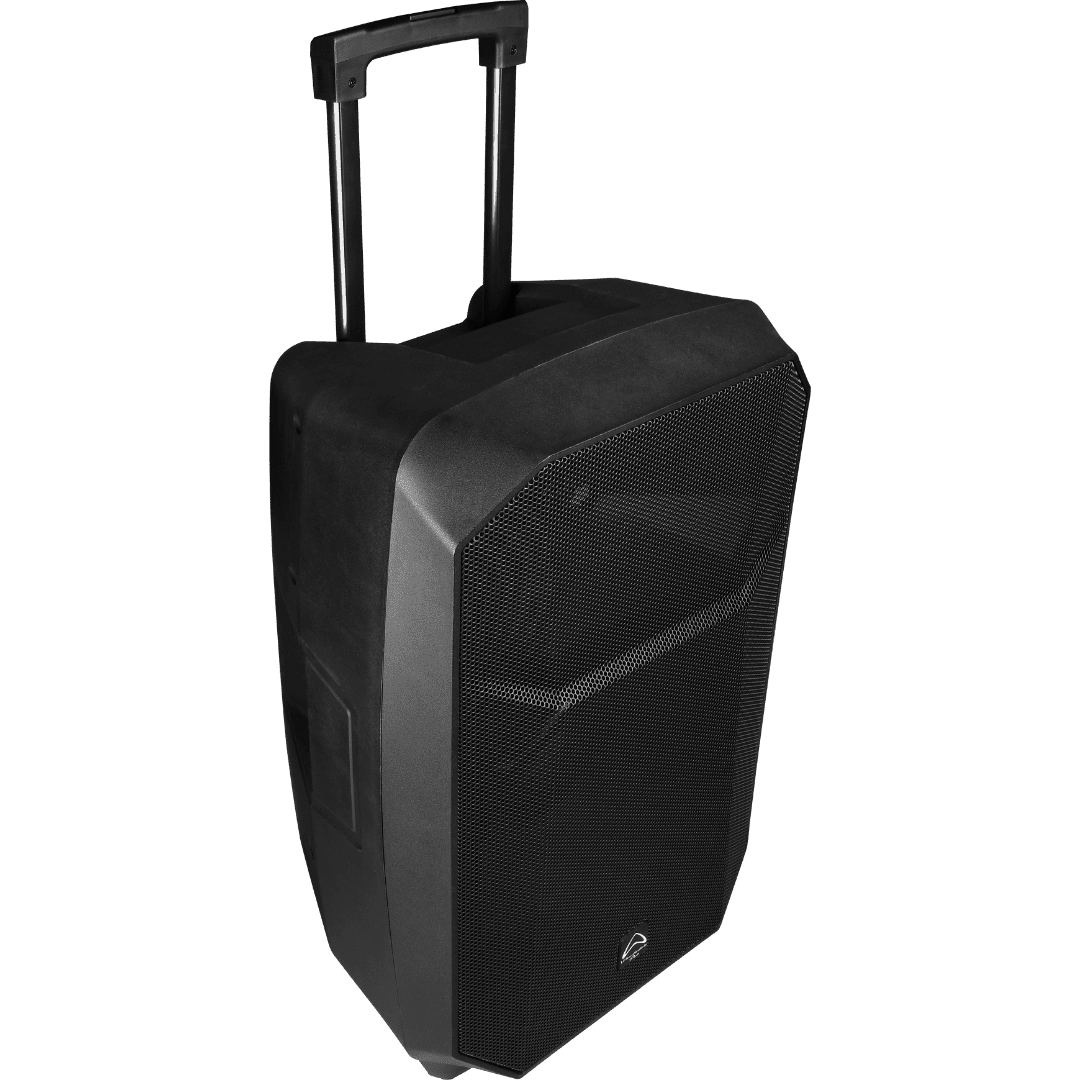 Wharfedale Pro EZ-PZ 14" 100W Battery Bluetooth PA Speaker With 2 Wireless Mics & Tour Bag