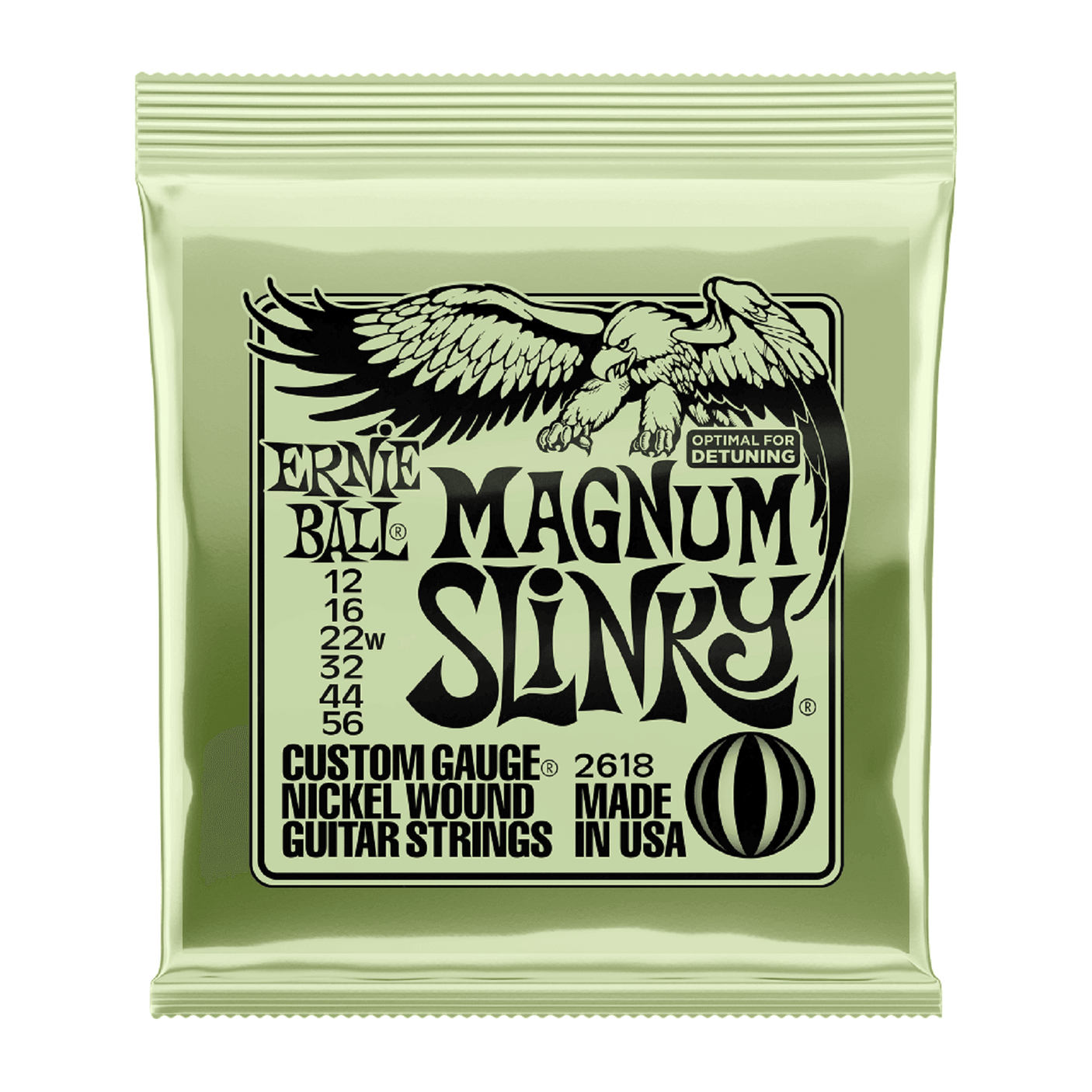 Ernie Ball Magnum Slinky Nickel Wound Electric Guitar Strings .012-.056 1