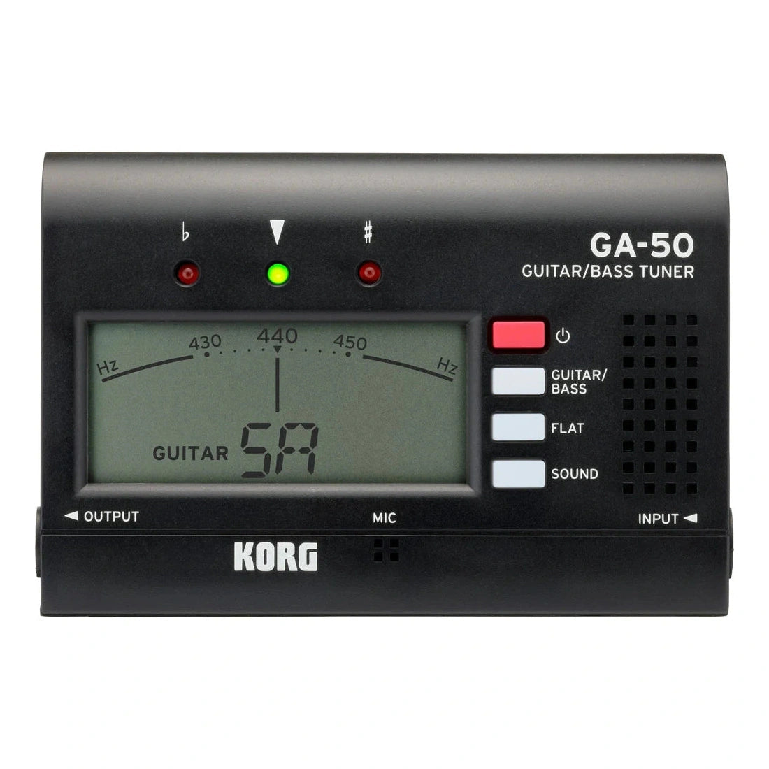 Korg GA-50 Compact Tuner for Guitar & Bass 2