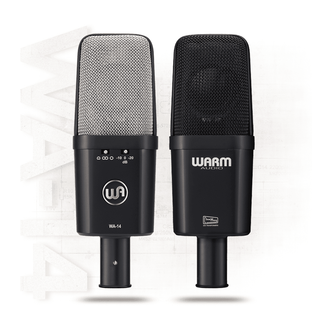Warm Audio WA-14 - "414 Style" Large-Diaphragm Cardioid Condenser Microphone 2