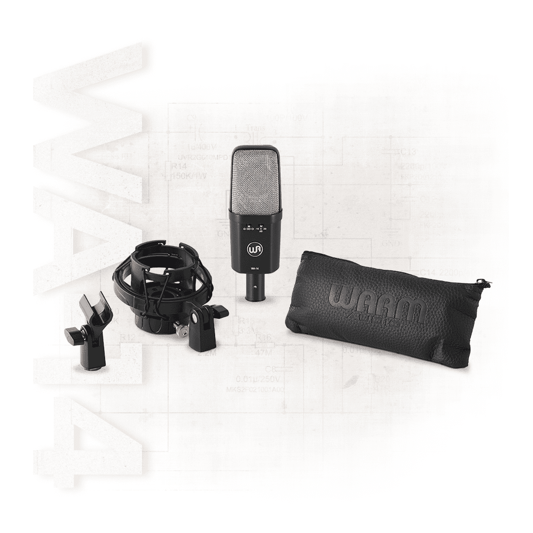 Warm Audio WA-14 - "414 Style" Large-Diaphragm Cardioid Condenser Microphone 3