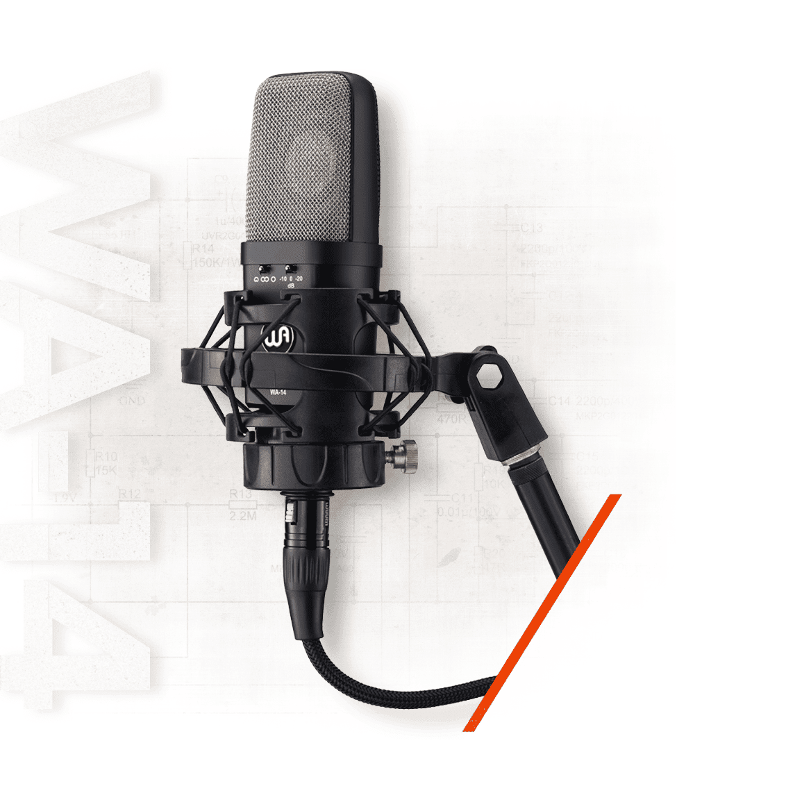 Warm Audio WA-14 - "414 Style" Large-Diaphragm Cardioid Condenser Microphone 1