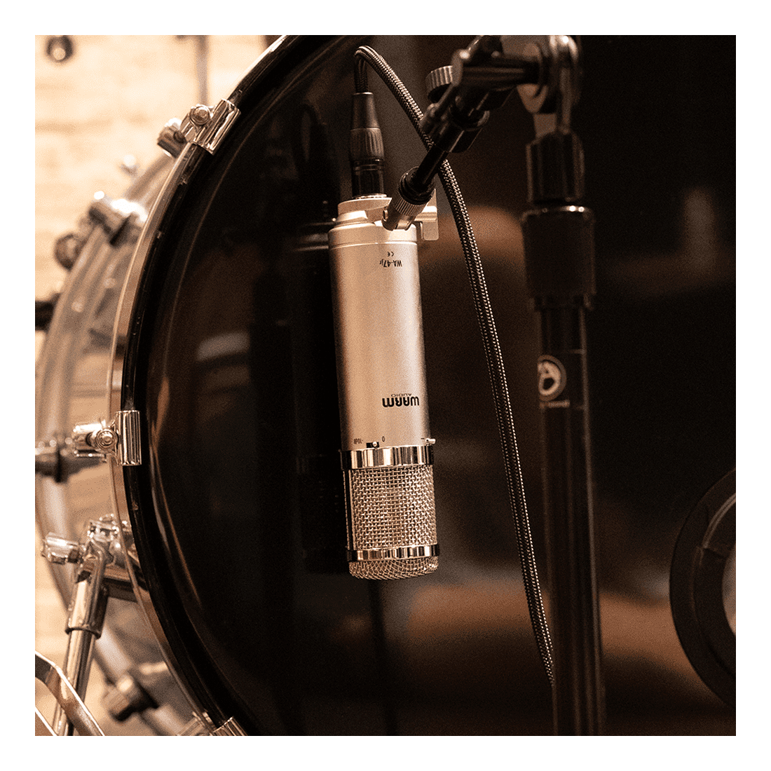 Warm Audio WA-47jr Transformer-less FET Condenser Microphone Nickel 5