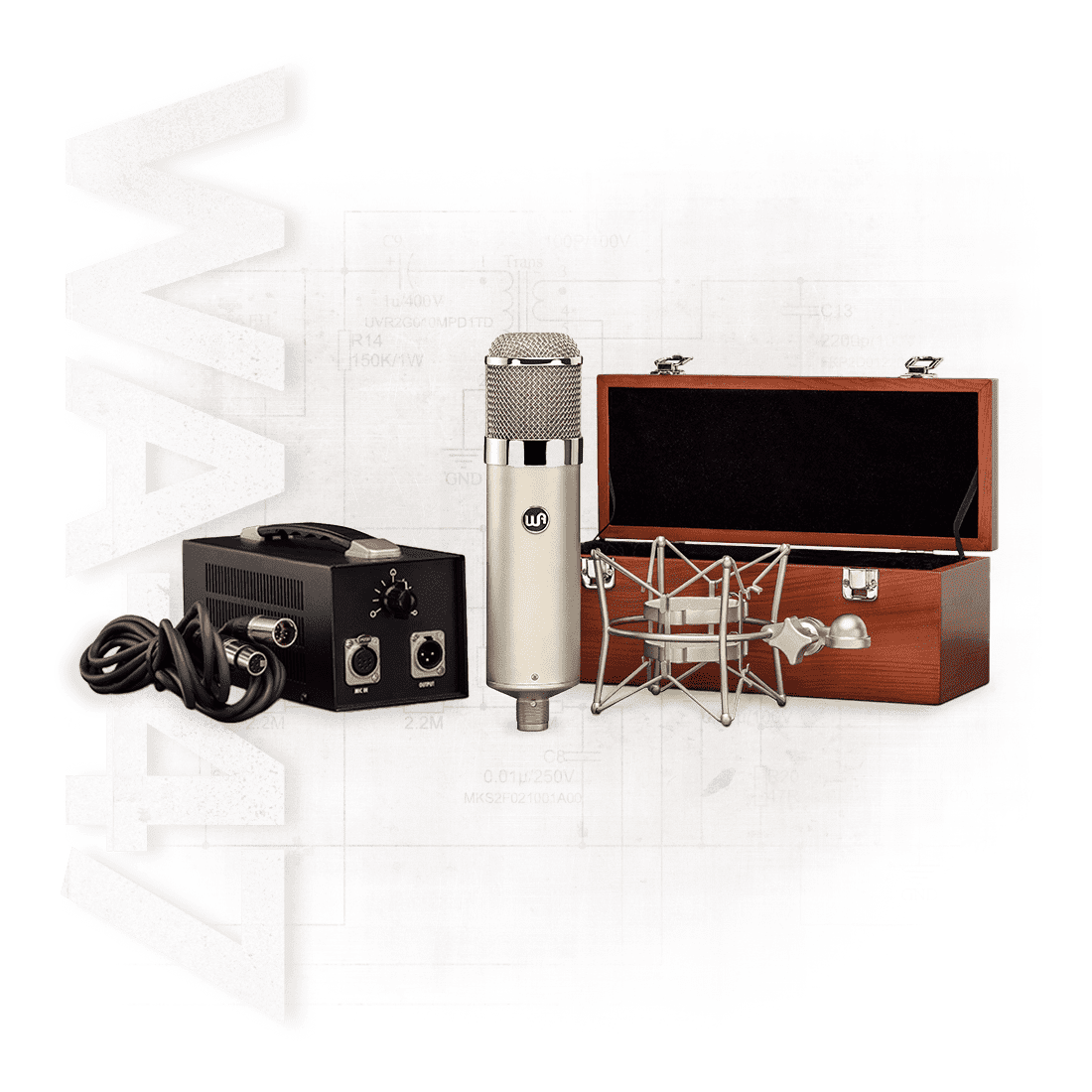 Warm Audio WA-47 Large-Diaphragm Tube Condenser Microphone 3