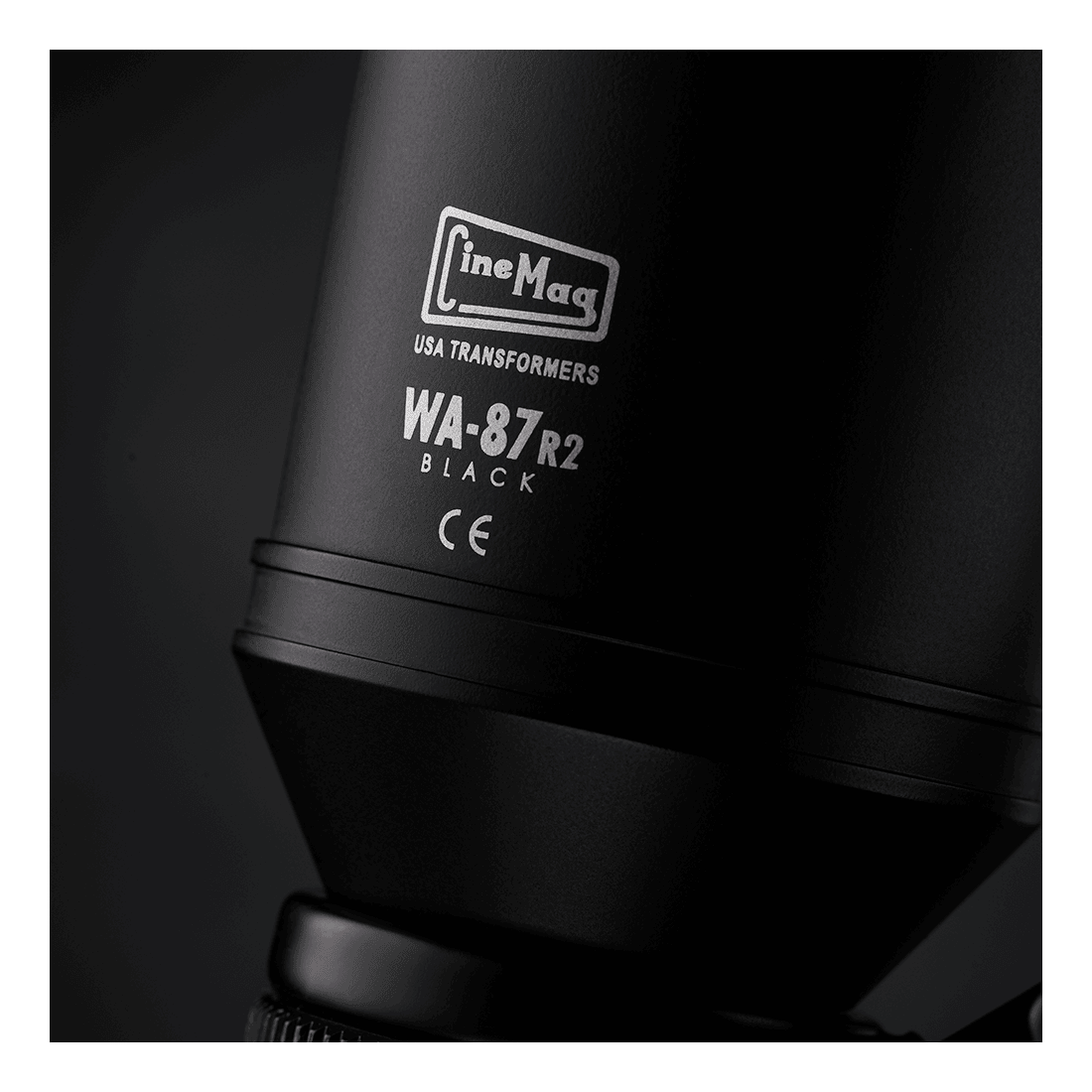 Warm Audio WA-87 R2 Large-Diaphragm Multi-Pattern Condenser Microphone Black 5