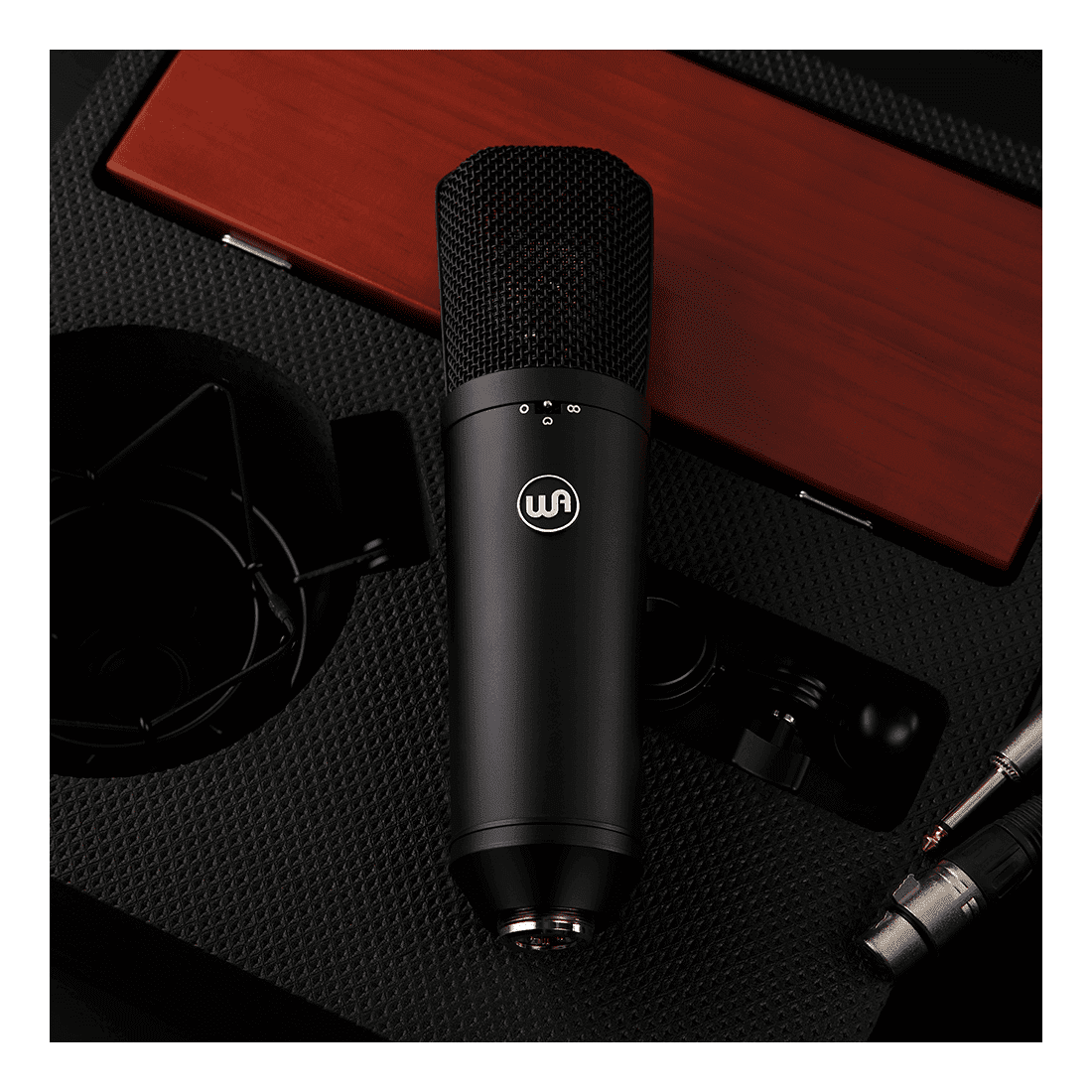 Warm Audio WA-87 R2 Large-Diaphragm Multi-Pattern Condenser Microphone Black 6