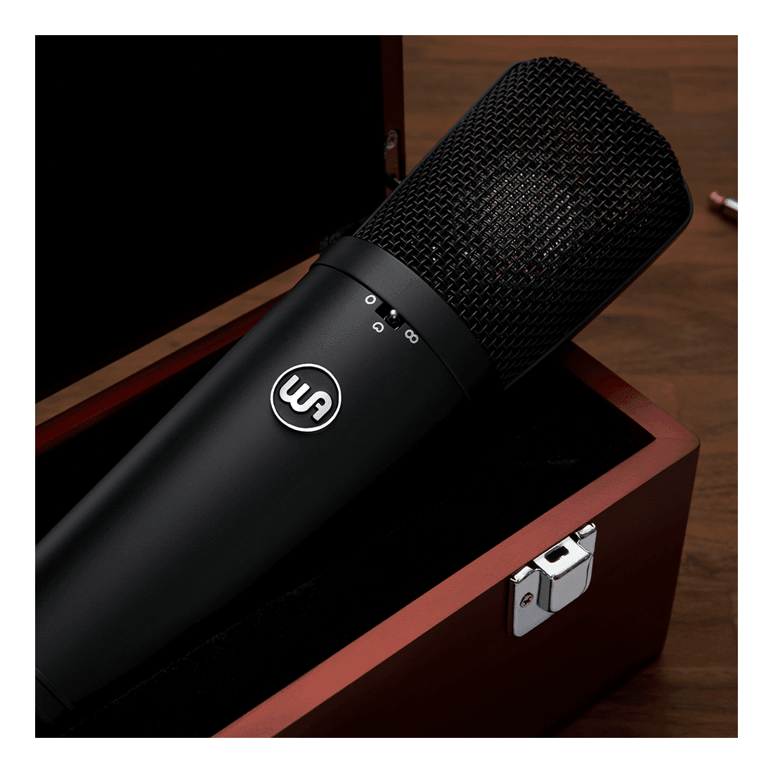Warm Audio WA-87 R2 Large-Diaphragm Multi-Pattern Condenser Microphone Black 7