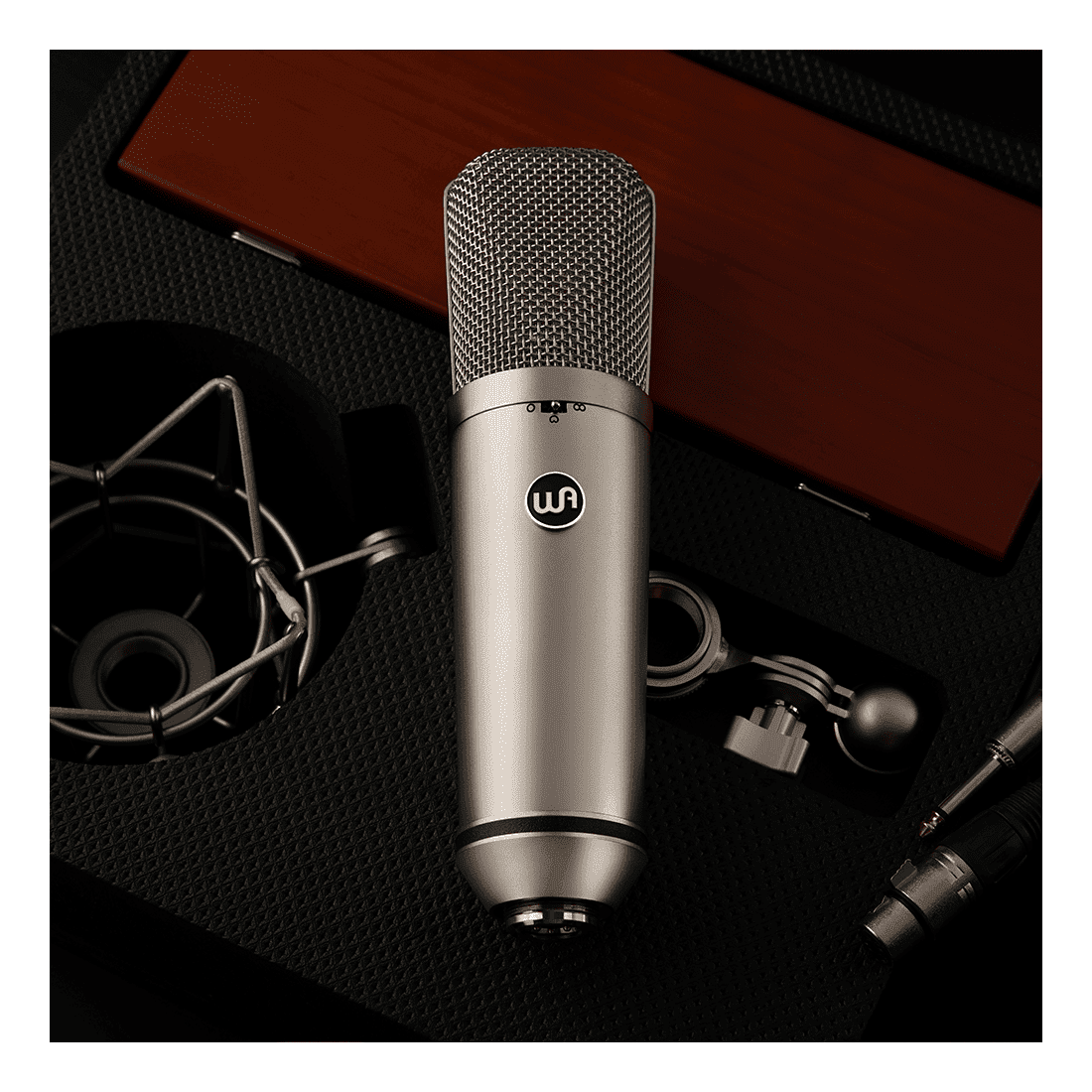 Warm Audio WA-87 R2 Large-Diaphragm Multi-Pattern Condenser Microphone Nickel 8