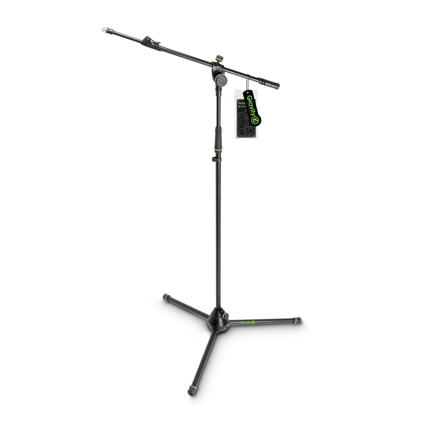 Gravity MS 4322 B: Heavy-Duty Tripod Boom Microphone Stand 1