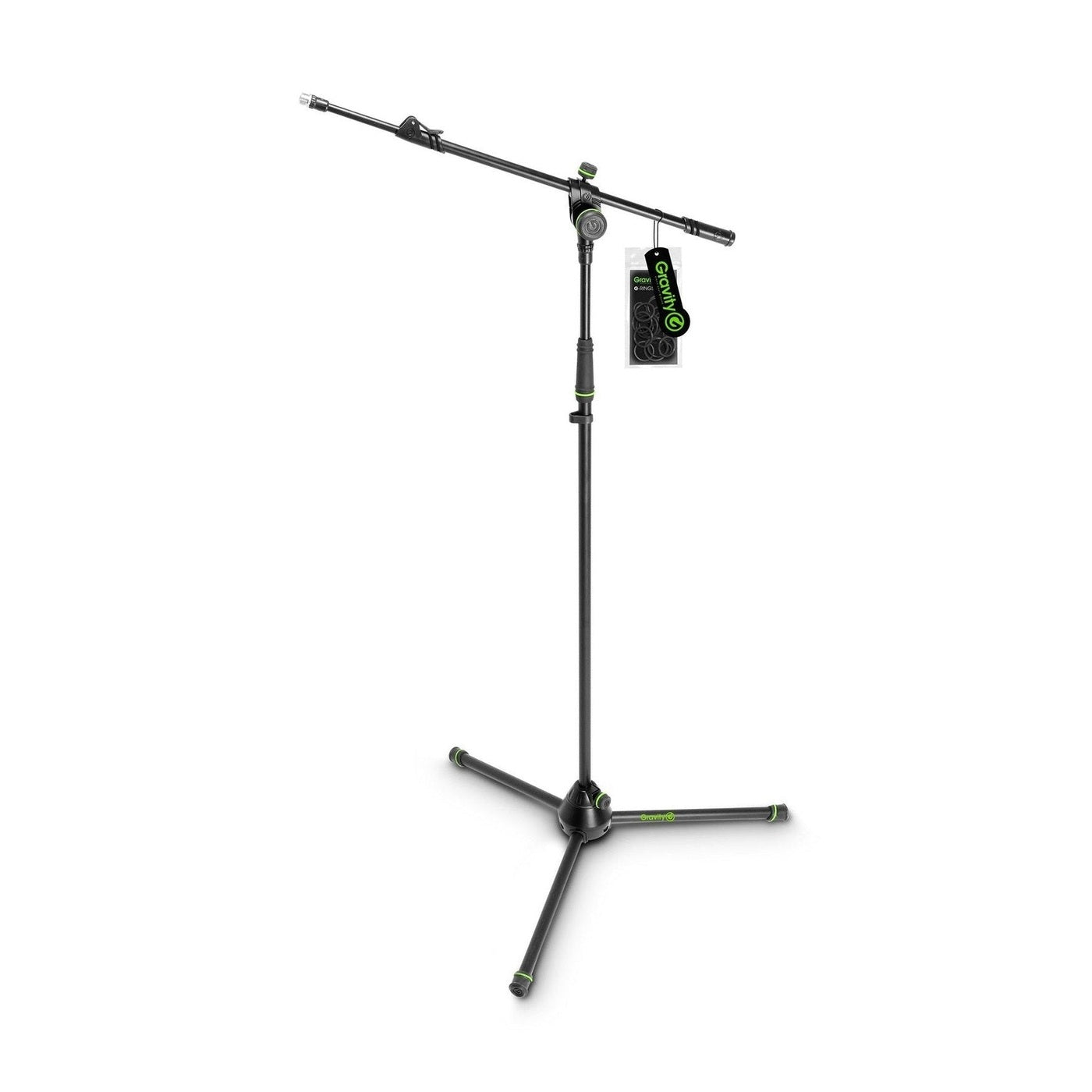 Gravity MS 4322 B: Heavy-Duty Tripod Boom Microphone Stand 1
