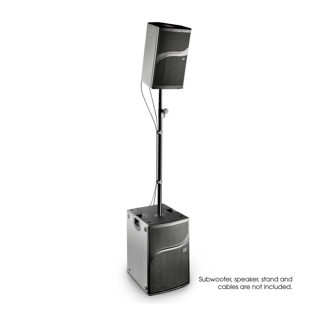 Gravity SA CC 35 B 35mm Speaker Pole Cable Clips 2 Pack 5