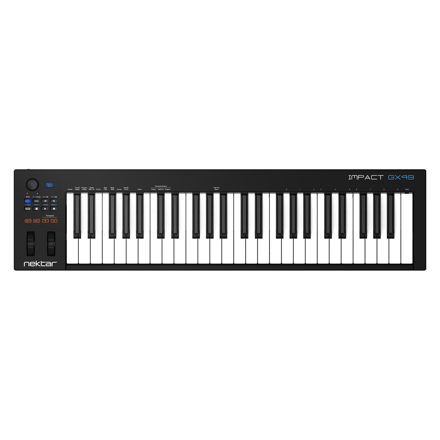 Nektar Impact GX49 Compact MIDI Controller Keyboard 1