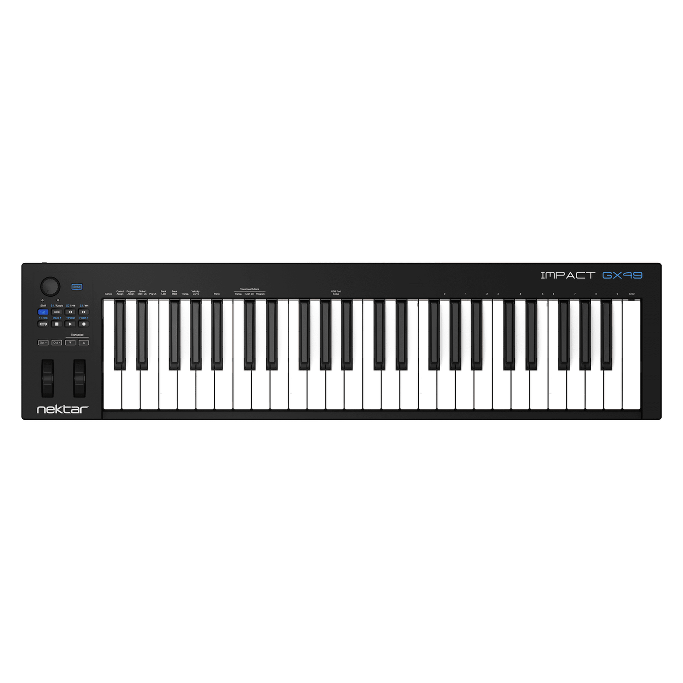 Nektar Impact GX49 Compact MIDI Controller Keyboard 1