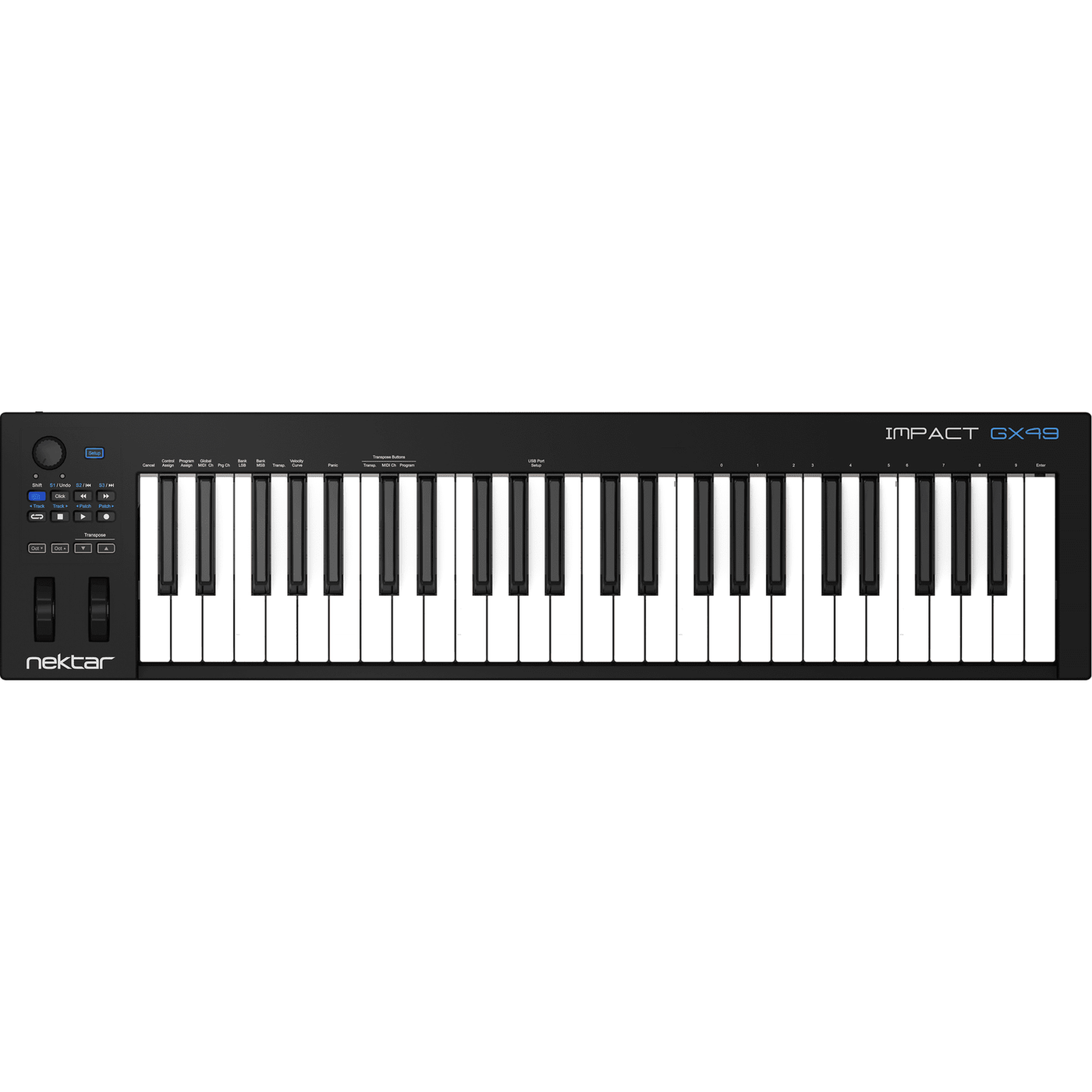 Nektar Impact GX49 Compact MIDI Controller Keyboard 1