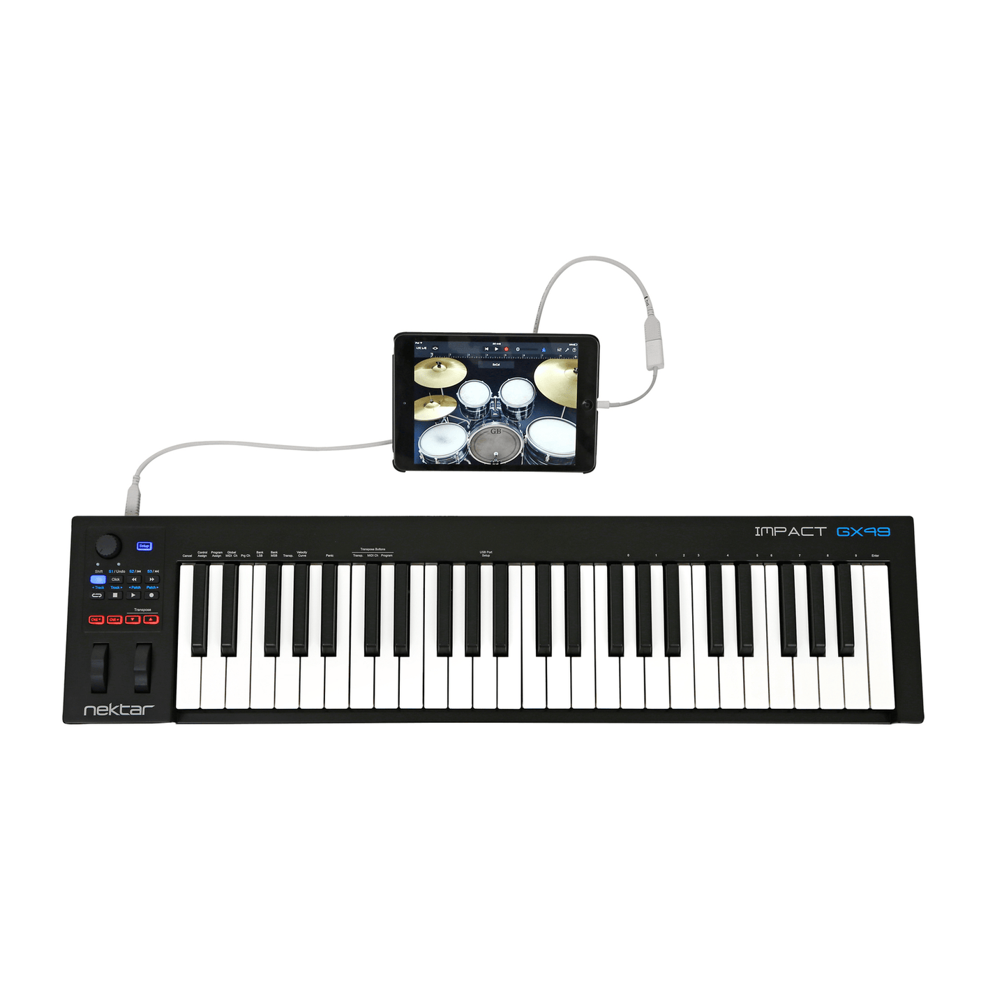 Nektar Impact GX49 Compact MIDI Controller Keyboard 2