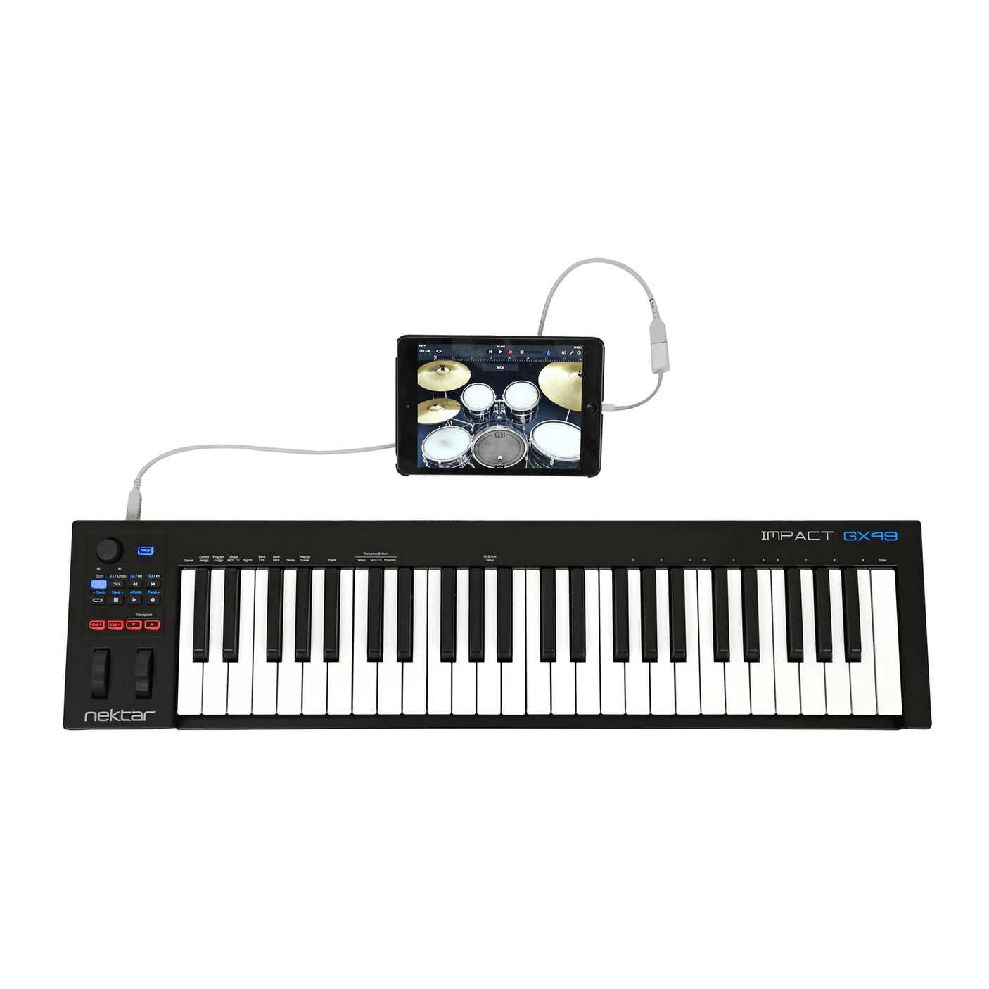 Nektar Impact GX49 Compact MIDI Controller Keyboard 2