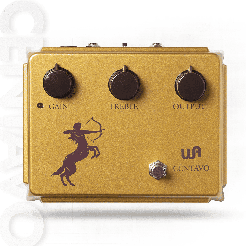 Warm Audio Centavo - Professional Overdrive Pedal Gold 2