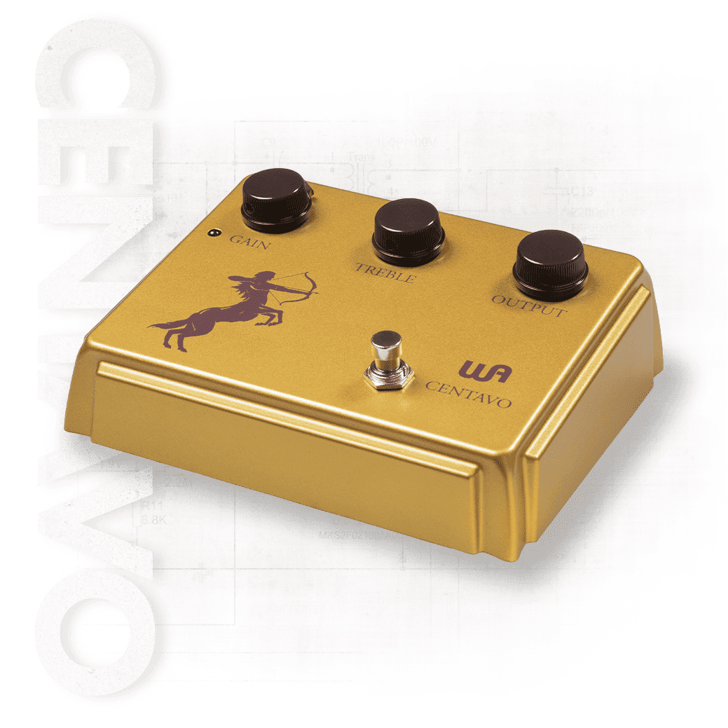 Warm Audio Centavo - Professional Overdrive Pedal Gold 1