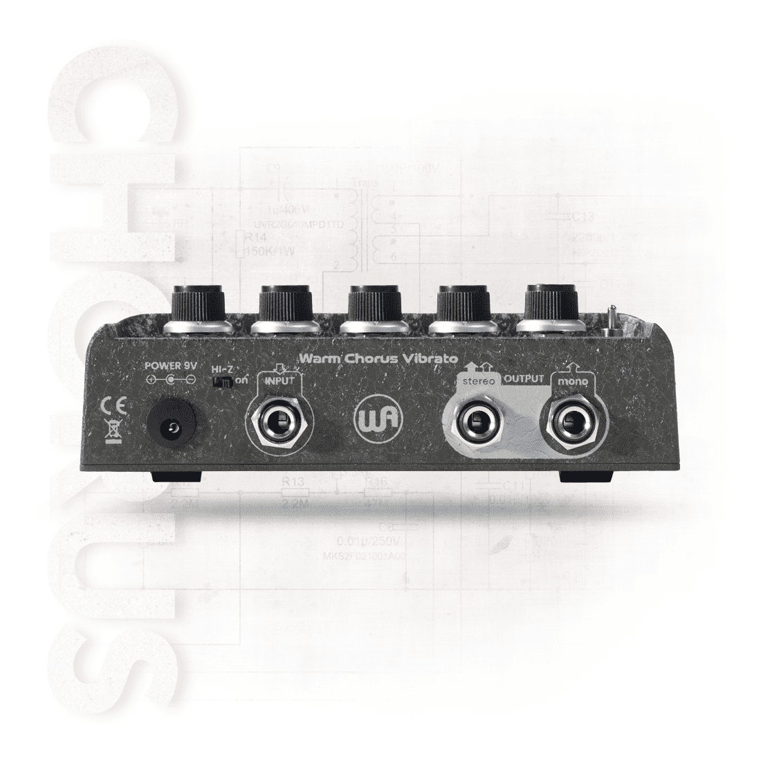 Warm Audio WA-C1 Stereo Chorus & Vibrato Pedal 2