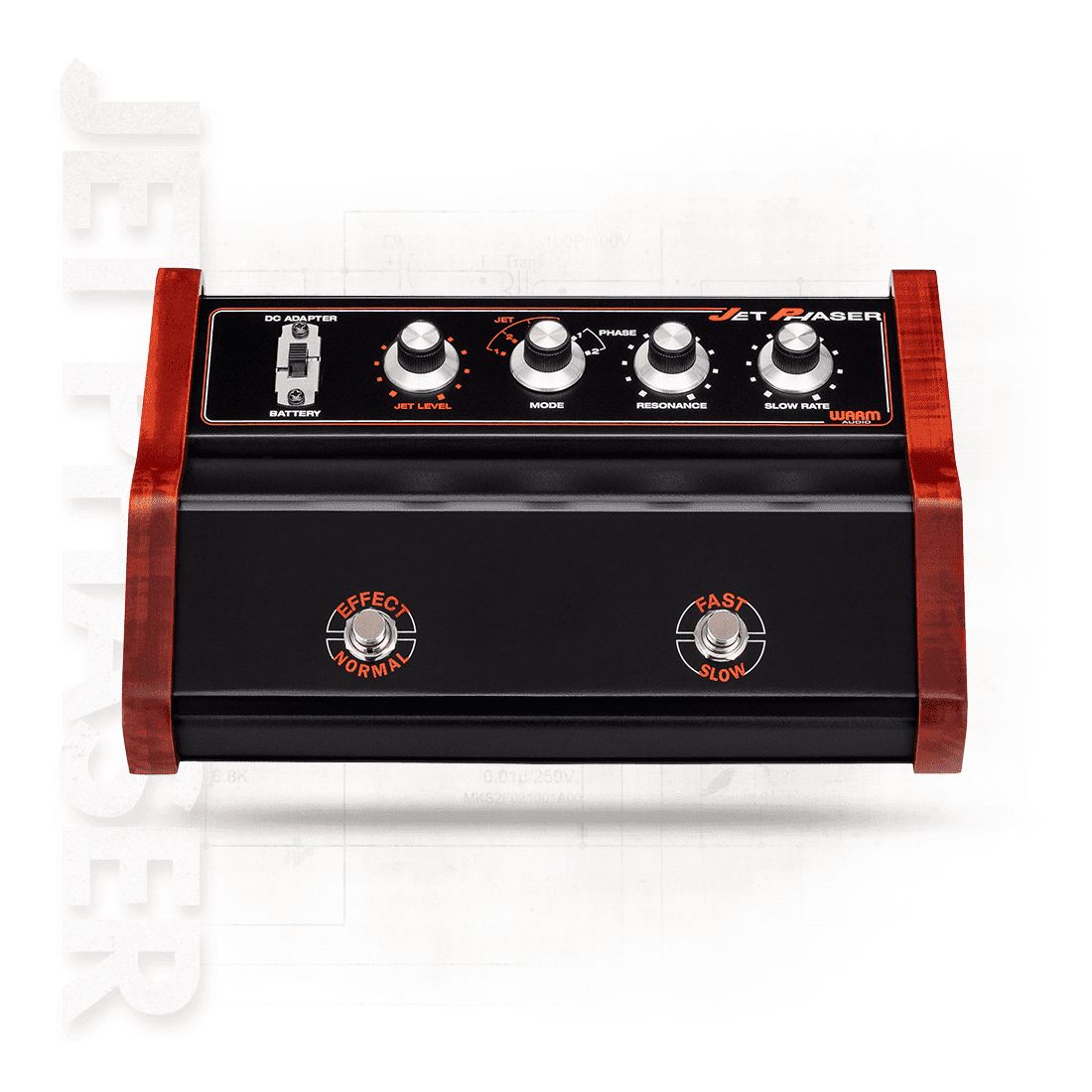 Warm Audio Jet Phaser - 6‑Mode Phaser + Built‑In Fuzz Hybrid Pedal 2