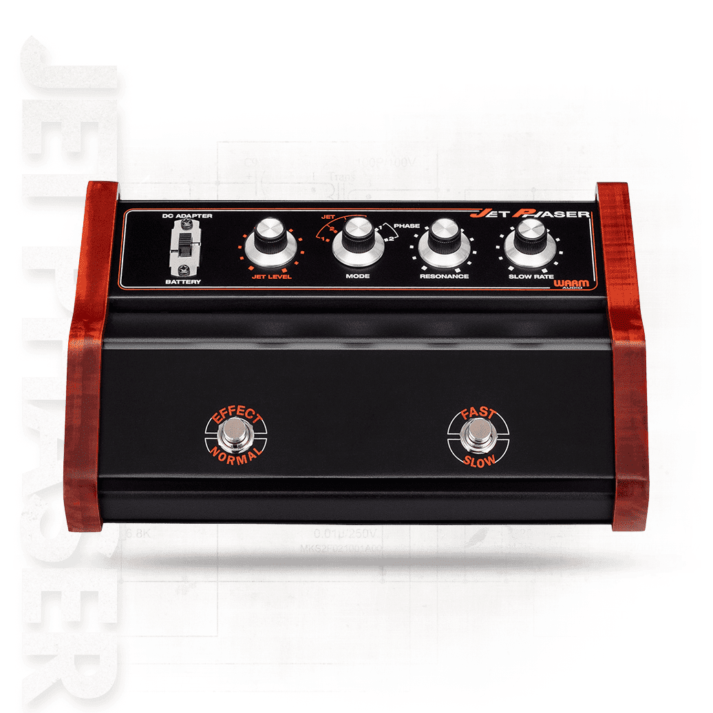 Warm Audio Jet Phaser - 6‑Mode Phaser + Built‑In Fuzz Hybrid Pedal 2