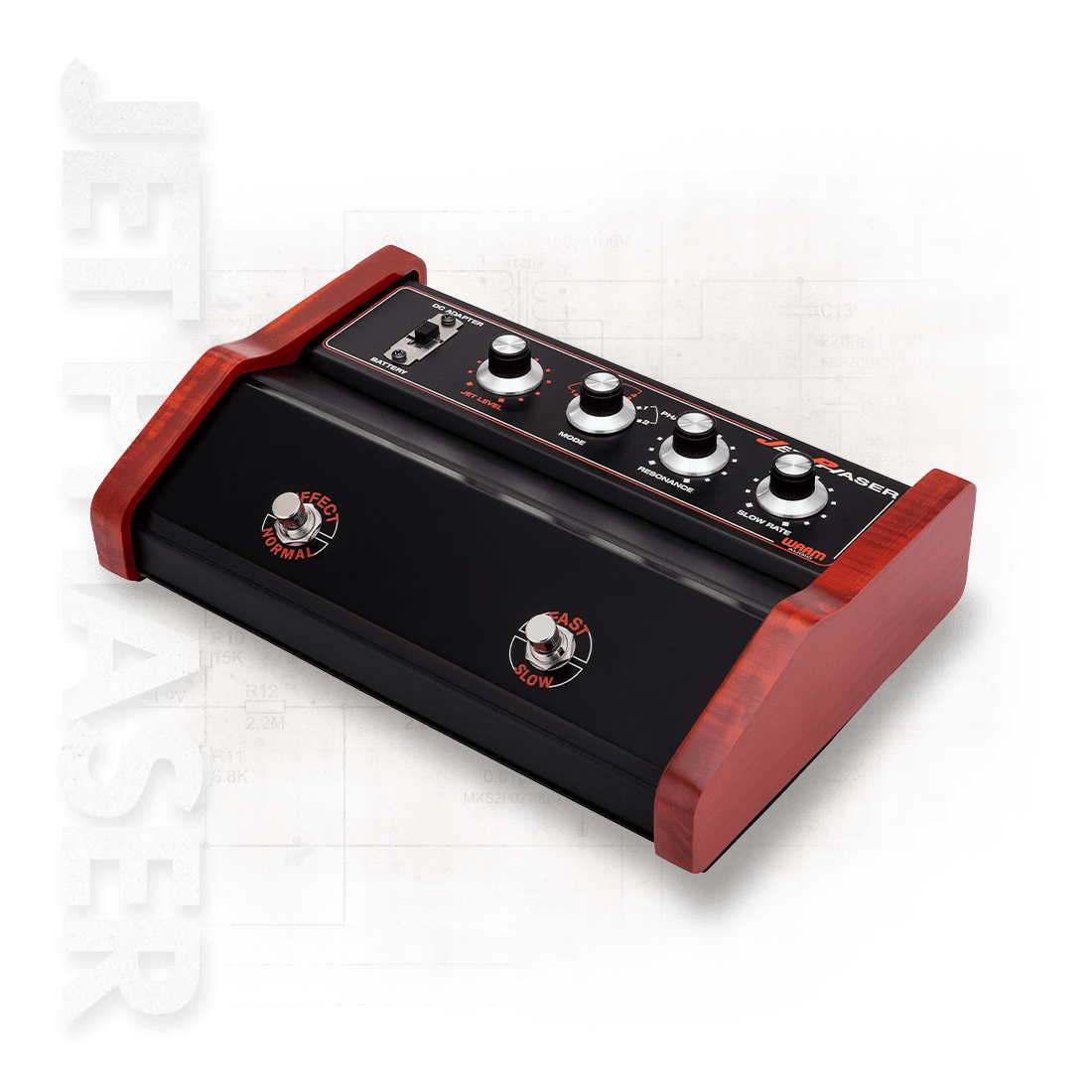 Warm Audio Jet Phaser - 6‑Mode Phaser + Built‑In Fuzz Hybrid Pedal 1